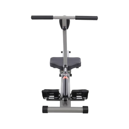 Rowing Machine Adjustable Foldable Rowing Exercise Machine, 3 in 1 Adjustable AB Machine, Multi Functional Row Machine Equipped for Home Gym with Comfortable seat