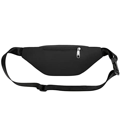 Waist Pack Bag for Men&Women - Fanny Pack for Workout Traveling Running. - color: (004)Black
