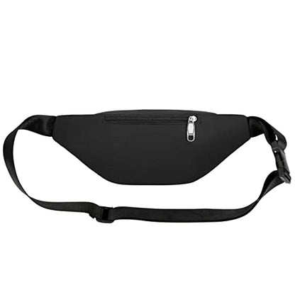 Waist Pack Bag for Men&Women - Fanny Pack for Workout Traveling Running. - color: (004)Black