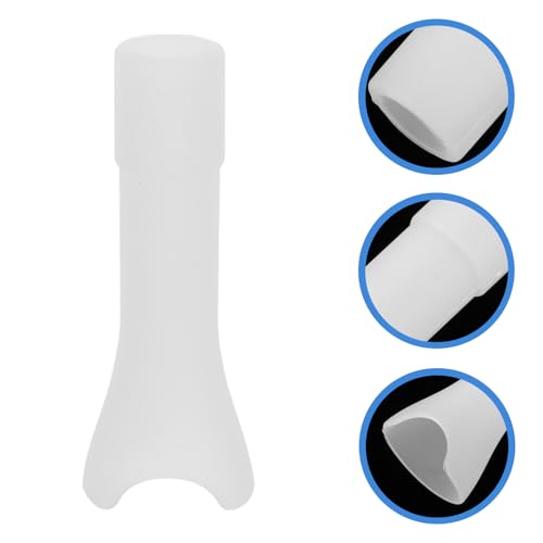 5 Pack Silicone Water Bottle Replacement Nozzles Drinking Mouthpiece Bite Valve for Sports Bottles Tumblers and Drinking Cups 2.75 in Compatible with Most Straws