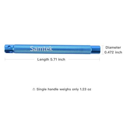 Speed Crossfit Jump Rope, easy double unders. Wire anti-entanglement. - color: Blue