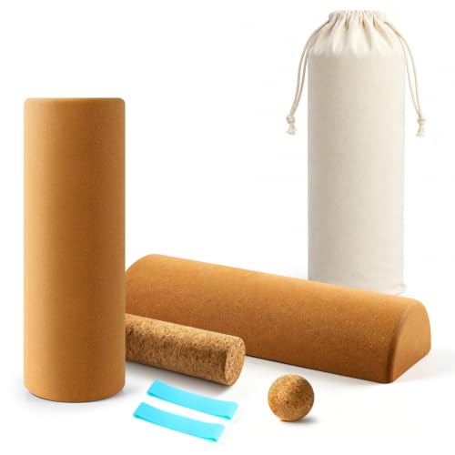 Cork Balance Board,Foot Restoration and Ankle Strengthener Kit for Recovery