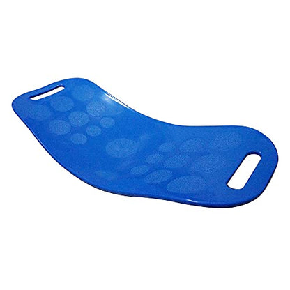 ABS Twisting Fitness Balance Board Simple Core Workout Yoga Training Abdominal Muscles Fitness (blue)