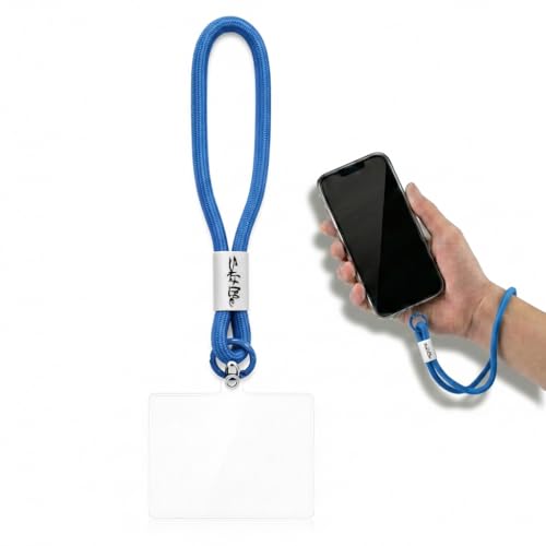 Salt Life Phone Lanyard Wrist Strap – Cell Phone Lanyard with Tether Tab, Anti-Loss Phone Wrist Strap for Any Smartphones - color: Blue