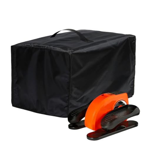 Under Desk Elliptical Machine Cover Sitting Under Desk Elliptical Exerciser Cover Under Desk Exerciser Elliptical Trainer Protective Cover for Home Office Gym - size: 19"Lx16"Wx11"H