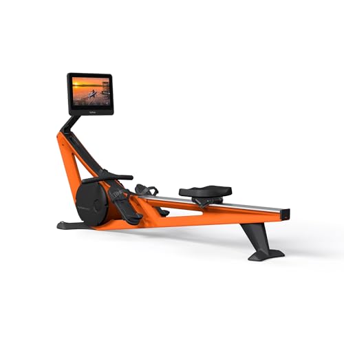Hydrow Wave Rowing Machine with 16" HD Touchscreen & Speakers - Foldable | Live Home Workouts, Subscription Required - color: Sunset