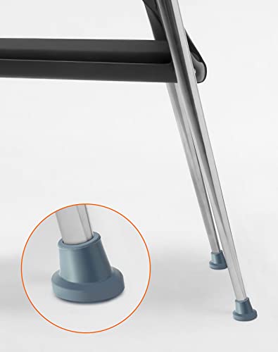 QWORK Replacement Slope Feet 1" I.D – Fit Shower Chairs, Bath Seats & Transfer Benches