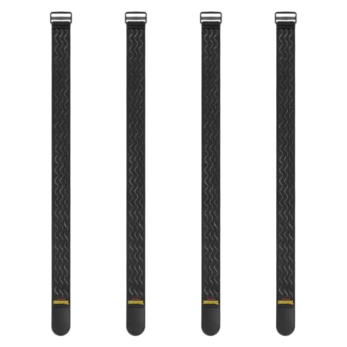 Trilancer Elastic Cinch Straps with Anti-Slip Strips, 32'' x 2'' (4 Pack) - size: 32"(4 pcs)
