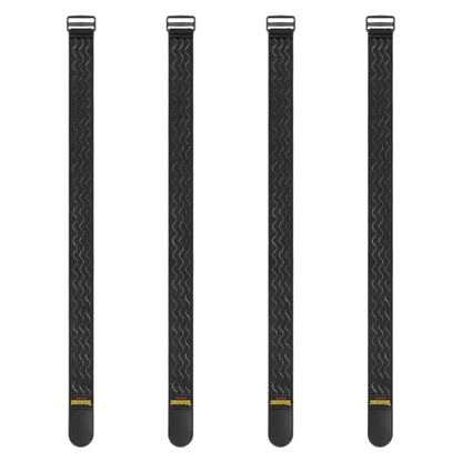Trilancer Elastic Cinch Straps with Anti-Slip Strips, 32'' x 2'' (4 Pack) - size: 32"(4 pcs)