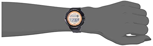 Casio Illuminator Lap Memory 60 5-Year Battery Women's Digital Sports Watch Model: LWS-1200H - color: Black, style: LWS-1200H-1AVCF