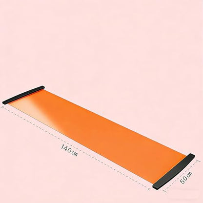 Sliders for Working Out Slide Board Mat with End Stops, Booties & Carrying Bag for Low-Impact Indoor Home Workouts Pot Training Fitness and Improve Balance Ability