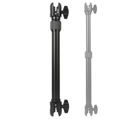 All-Aluminum Extension Double Socket Arm, Adjustable Telescopic Mounting Arm 11.5 to 17 Inch, Compatible with RAM B Size Mounts and Other Industry Standard 1" / 25mm Ball Components - size: 11.5 to 17"