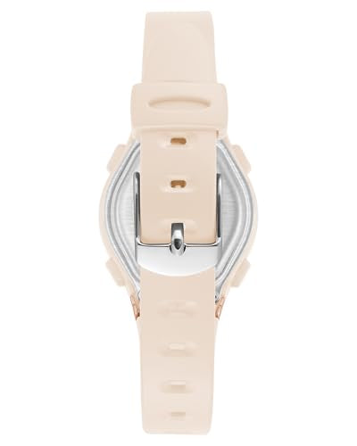 Armitron Sport Women's Digital Chronograph Resin Strap Watch, 45/7012 - color: Blush Pink/Rose Gold