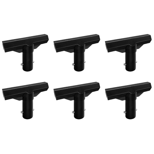 Trampoline Plastic T Connectors, 6 Pack, for Top Ring System