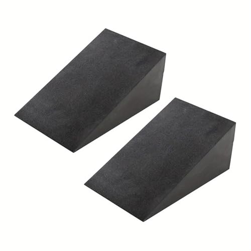 1 Pair Yoga Wedge- Adjustable Incline Board for Calf Stretching & Stability Training,EVA Foam Leg Recovery Slant Board - color: M