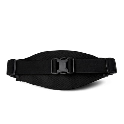Vooray Miles Waist Belt Bag - Reflective Running Fanny Pack, Compact Waist Bag - color: Matte Black