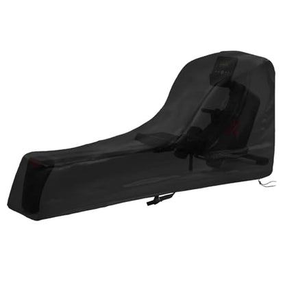 Rowing Machine Cover Concept 2 Rower Accessories Waterproof Dustproof Fitness Equipment Cover Fit for Concept 2 Rowing Machine 95" L x 24" W x 40" H Black
