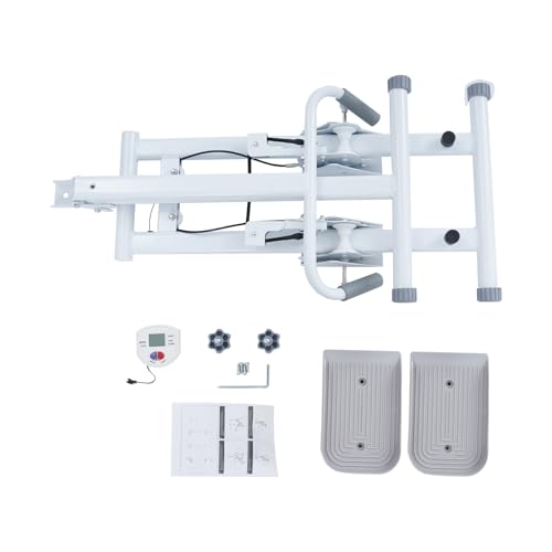 Foldable Vertical Stair Climber Machine for Full-Body Workout, Stair Stepper for Home Gym