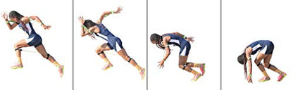 Track and Field Speed Gear Pack - All Sports Speed and Agility Training Resistance Bands for Ideal Arm Swing Trainer and Stride Frequency