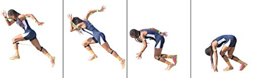 Track and Field Speed Gear Pack - All Sports Speed and Agility Training Resistance Bands for Ideal Arm Swing Trainer and Stride Frequency