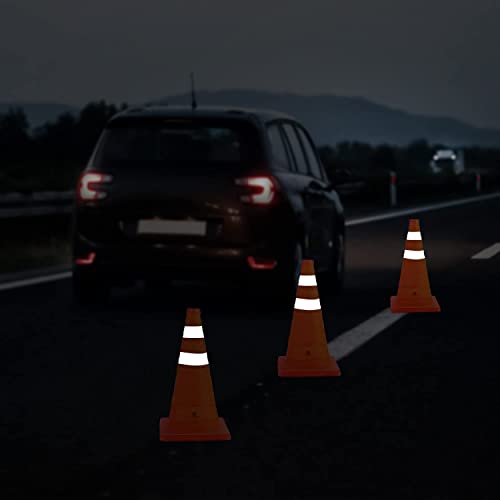 RoadHero 18 Inch 4 Pack Collapsible Traffic Safety Cones with Bag,Orange - size: 18 Inch (Pack of 2)