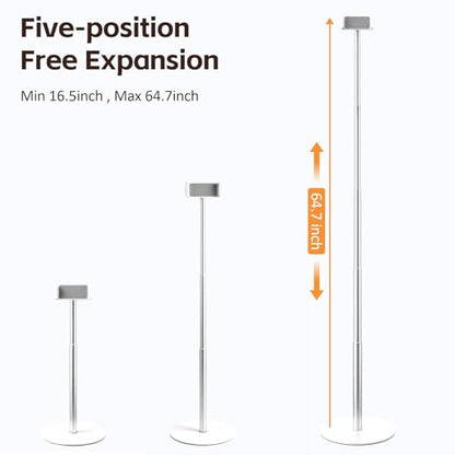 OATSBASF Heavy-Duty iPad Stand Floor 66.1" Height-Adjustable Tablet Holder
