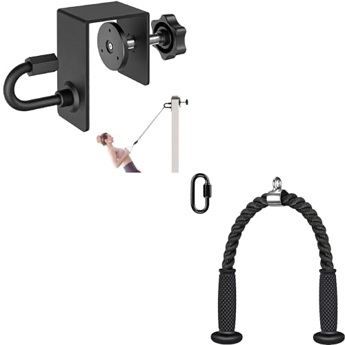 Kipika Door Anchor for Resistance Bands, Heavy Duty Door Anchor Attachment wiht Tricep Pull Down