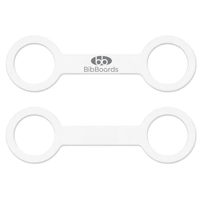 BibBoards Hydro Loop Water Bottle Strap, White - color: White