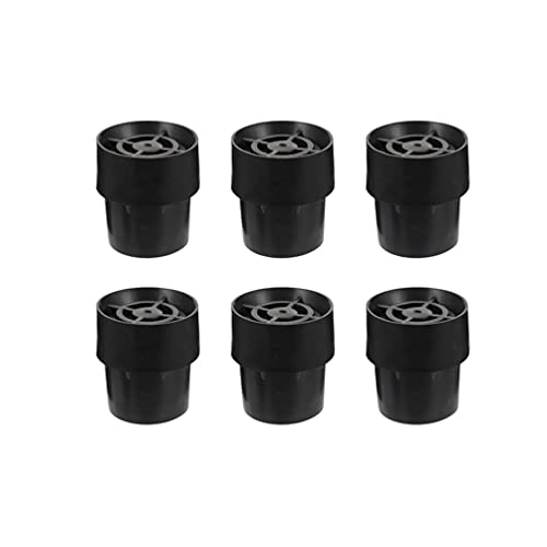 6 Pcs Replacement Mini Trampoline Leg Cap Tips Trampoline Accessories: Chair Leg Caps Replacement Parts, Rubber Cap Tips Floor Pads for Mini