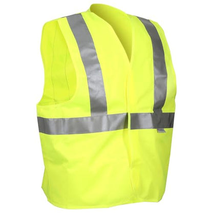 3M Reflective Vest Day/Night Safety Vest, 94616H1-DC, Hi-Viz Yellow - size: 1 Count (Pack of 1)