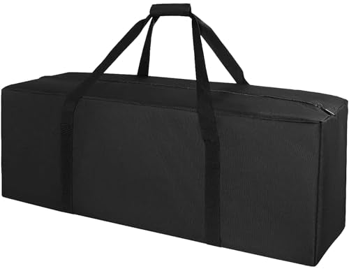 Travel Duffel Luggage Bag for Camping, 36"x 13"x 13", Black - size: 36inch