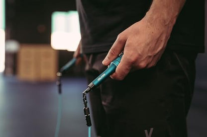 Velites Earth 2.0 Official CrossFit Games Jump Rope, Double Unders - color: Blue