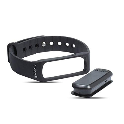 8 Alarm Vibrating Alarm Watch Medical Reminder Watch - with Timer and 8 Daily Alarms (Black - Largel) - color: Black