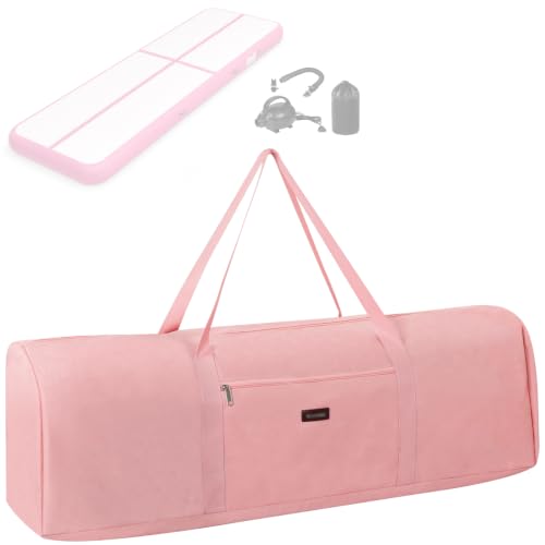 Gymnastics Air Mat Storage Bag, Carrying Case for Tumbling Mat & Air Pump