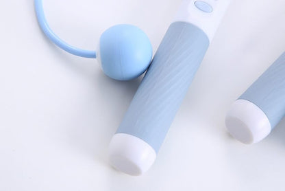 Richie House Counting Cordless Jump Rope Gym Skipping Adjustable Jump Rope Exercise Workout GE17