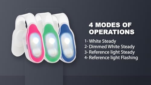 Rechargeable Magnetic Clip-on LED Safety Light - 4 Working Modes - Waterproof Wearable Flashlight for Nurses, Running, Dog Walking & Night Safety (Red) - color: Red