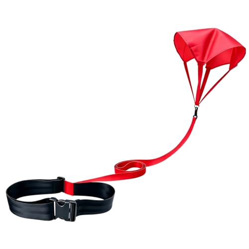 Swimming Resistance Training Set - Aquatic Resistance Belt, Swim Parachute, Pool Trainer Set - style: B