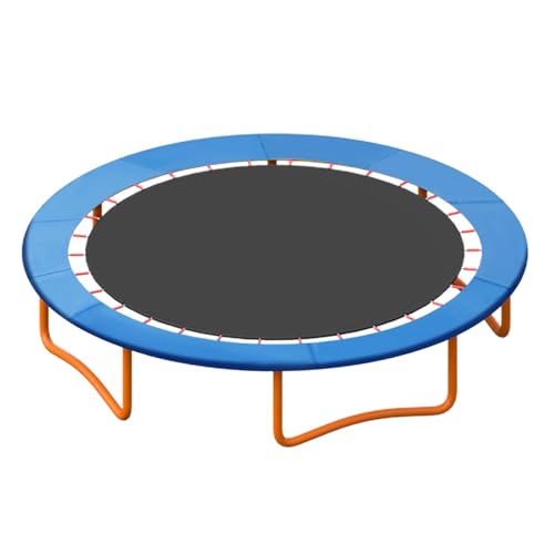 Trampoline Safety Pad,10FT Universal Replacement Trampoline Spring Cover,Edge Cover Springs Protection Pad, Round Trampoline Frame Accessories for Parks,Outdoor Amusement Parks - color: Blue, size: 10FT