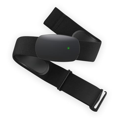Heart Rate Monitor Chest Strap Bluetooth ANT+ IP67 Waterproof