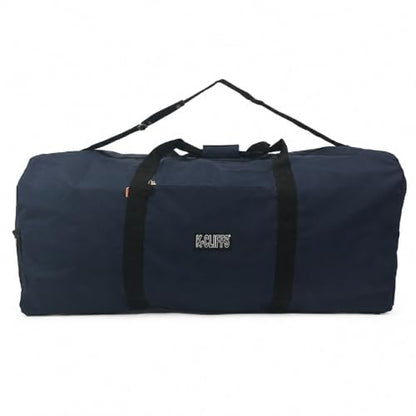 Heavy Duty Cargo Duffel Large Sport Gear Drum Set Equipment Hardware Travel Bag Rooftop Rack Bag - color: Navy, size: 42" x 20" x 20"