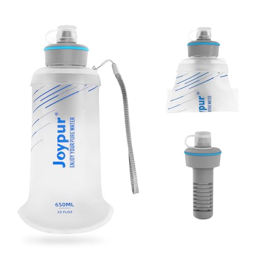 Collapsible Water Filter Bottle with 0.01 Micron Filtration - color: White, size: 22 Ounces