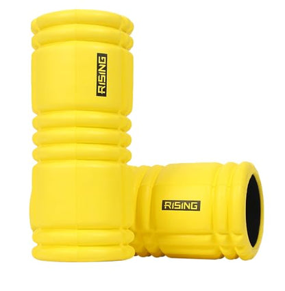 Foam Roller for Muscle Massage, YellowTextured Surface Design for Deep Tissue Recovery and Exercise