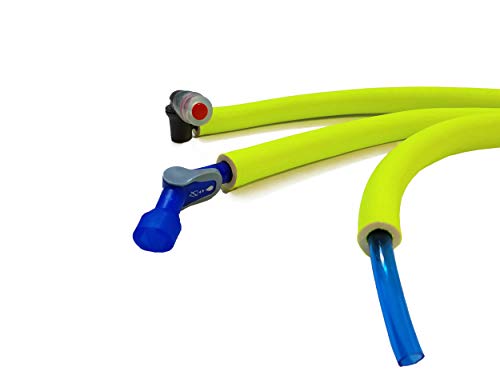 Hydration Pack Insulated Drink Tube Hose Cover Sleeve - color: Fluorescent Yellow