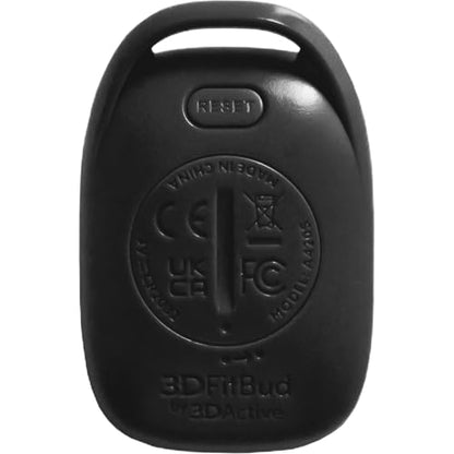 3DFitBud Simple Step Counter Walking 3D Pedometer by 3DActive with Clip, Lanyard Accurate Step Tracker Large Display, Easy to Use for Kids Men Women Adult Seniors Daily Step Tracking - A420S - color: Black