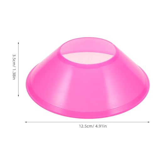Toyvian Soccer Training Cones 20 Pack Football Training Cones for Soccer Drills Cones for Basketball Skating Agility Markers Stackable Indoor Outdoor Field Marking Discs
