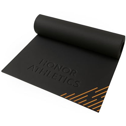 Honor Athletics Premium Jump Rope Mat – 1/4" Thick High-Density Rubber | Non-Slip Surface for Indoor/Outdoor Use | Durable & Odor-Free Skipping Mat - size: Standard - 36" x 48"