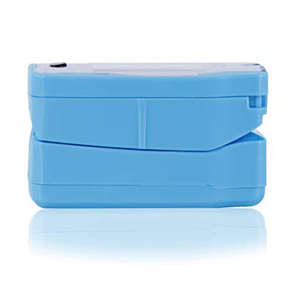 Zacurate Cute Digital Fingertip Pulse Oximeter for Small Finger Clip, SpO2 Blood Oxygen Saturation Monitor with OLED display - Animal theme
