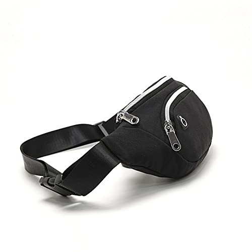 Waist Pack Bag for Men&Women - Fanny Pack for Workout Traveling Running. - color: (302)Black