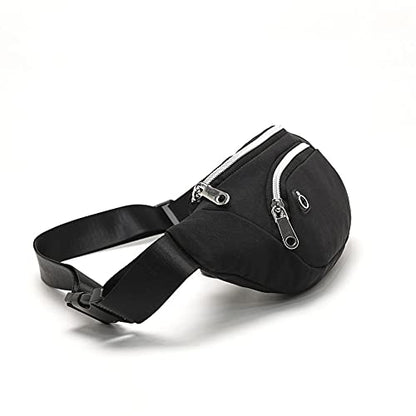 Waist Pack Bag for Men&Women - Fanny Pack for Workout Traveling Running. - color: (302)Black