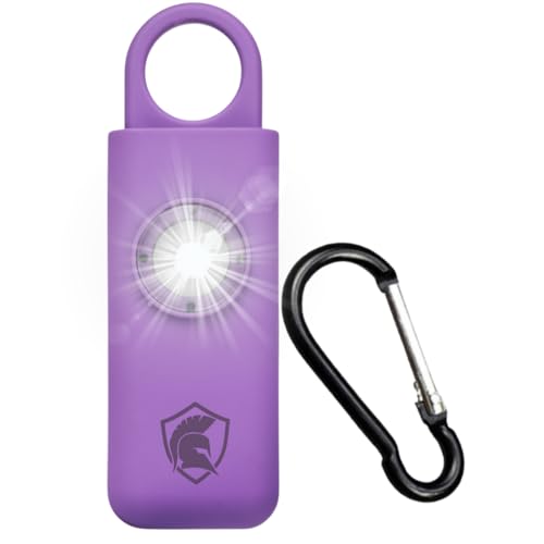 The Original Personal Safety Alarm for Women - Loud Siren, Strobe Light and Key Chain 2.0 Version (Purple) - color: Purple
